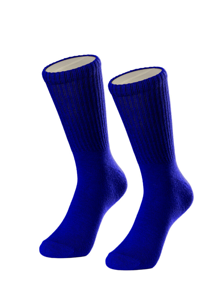 Bulk Orders of Royal Blue Socks: Adding a Pop of Color to UK Retailers’ Collections