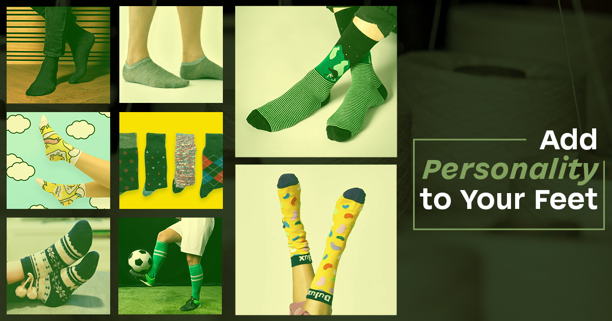 Socks Don’t Have to Be Boring: Tips for Adding Personality to Your Feet