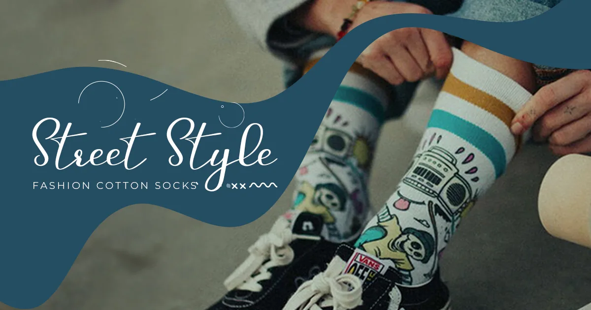 The Evolution of Street Style in the US and How Fashion Cotton Socks Became a Key Expression of Individuality