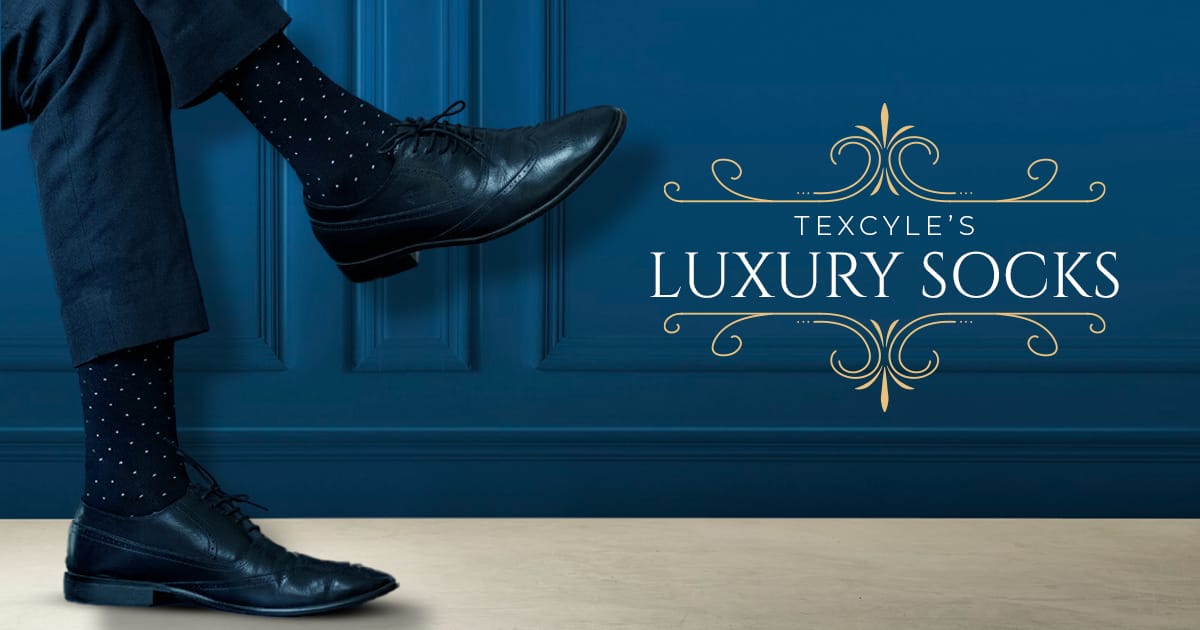 Texcyle’s Luxury Socks: Leaving an Impression Without the Marks