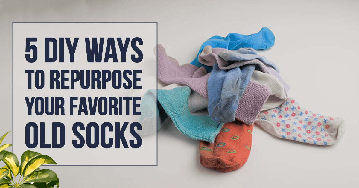 5 DIY Ways to Repurpose Your Favorite Old Socks