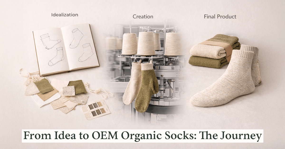 socks manufacturer with small MOQ