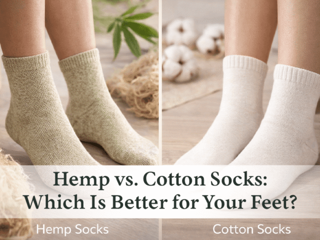 Hemp vs. Cotton Socks: Which Is Better for Your Feet?