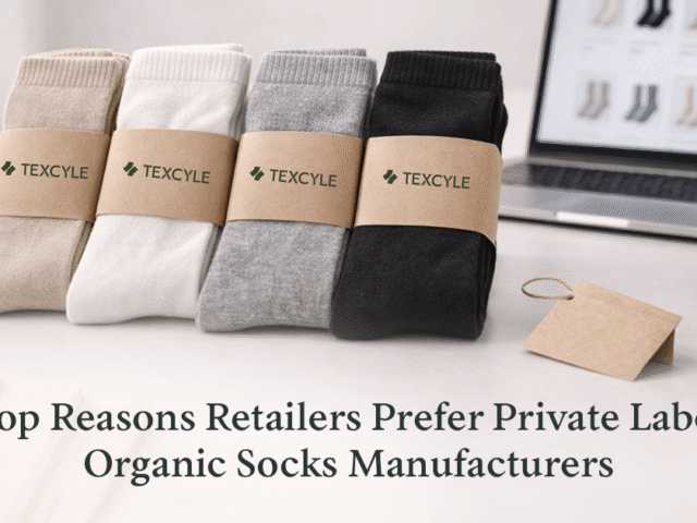 Top Reasons Retailers Prefer Private Label Organic Socks Manufacturers