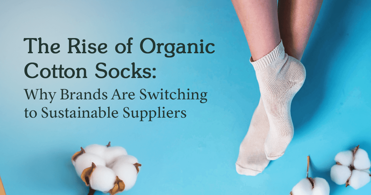 The Rise of Organic Cotton Socks: Why Brands Are Switching to Sustainable Suppliers