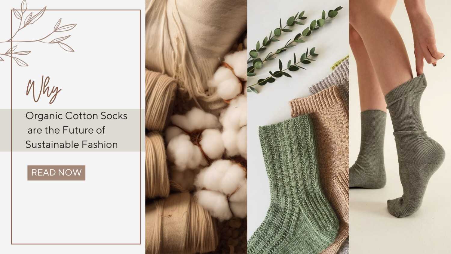 Why Organic Cotton Socks Are the Future of Sustainable Fashion