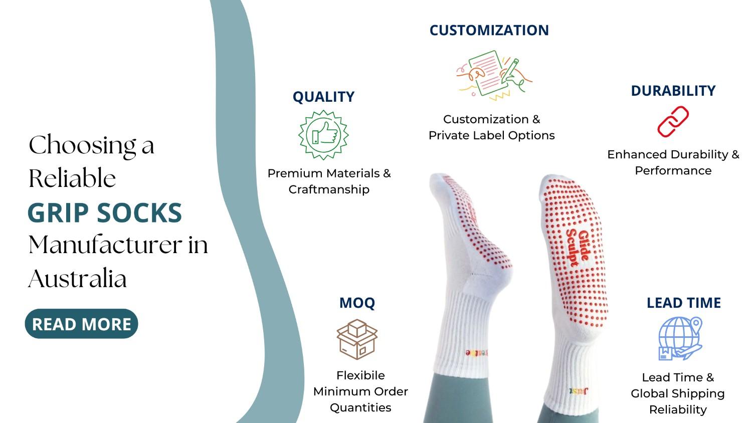 Choosing a Reliable Grip Socks Manufacturer in Australia