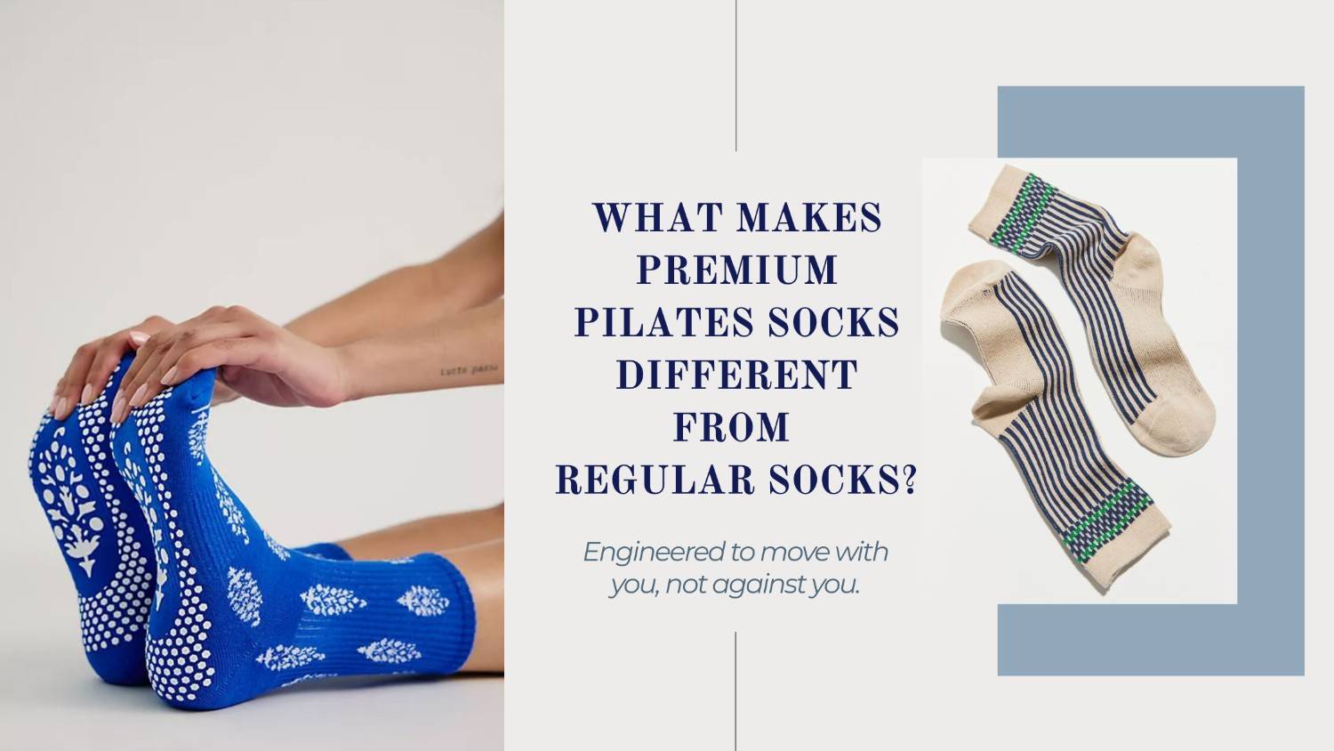 What Makes Premium Pilates Socks Different from Regular Socks?