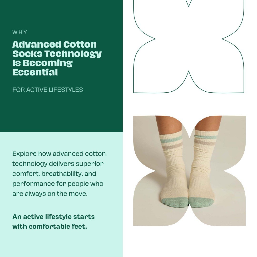 Why Advanced Cotton Socks Technology Is Becoming Essential for Active Lifestyles