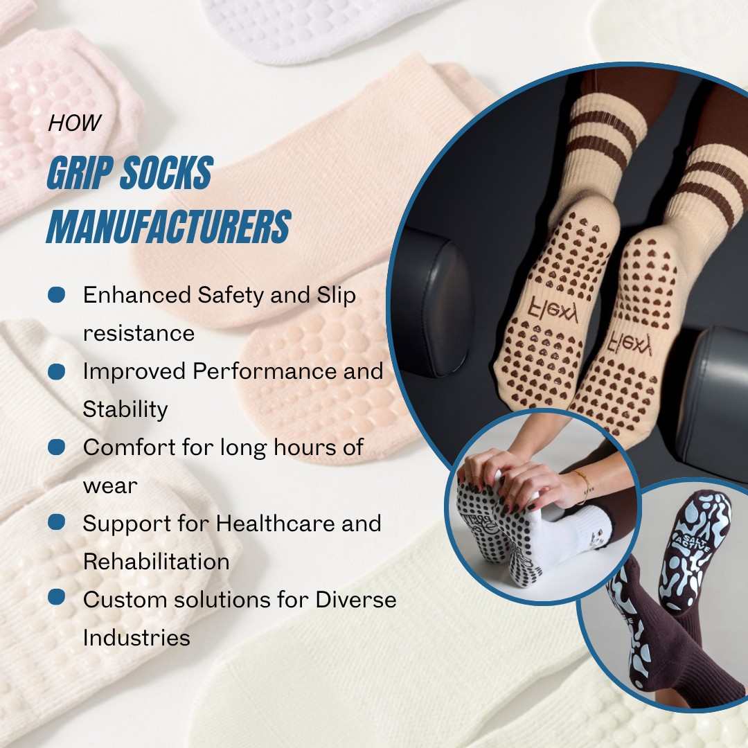 How Grip Socks Manufacturers Support Sports, Healthcare, and Wellness Industries